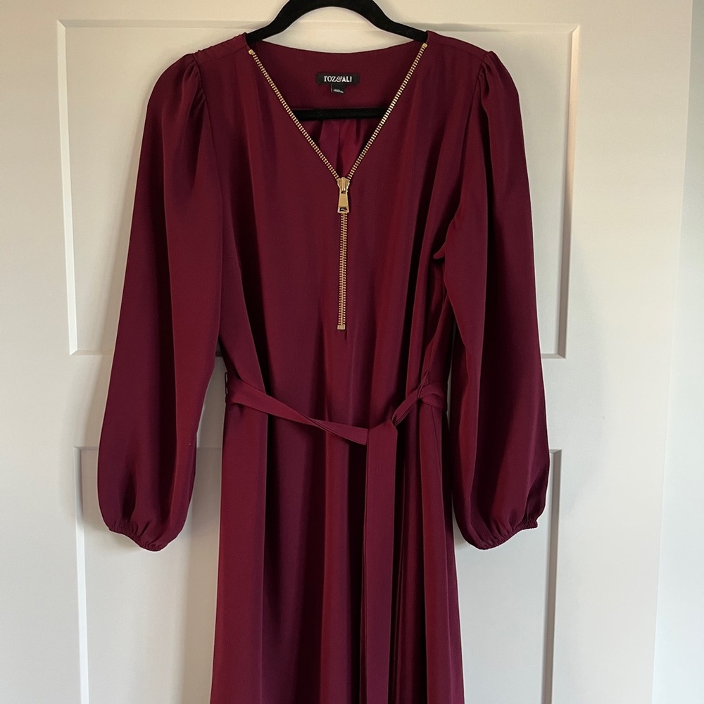 Roz & Ali red dress